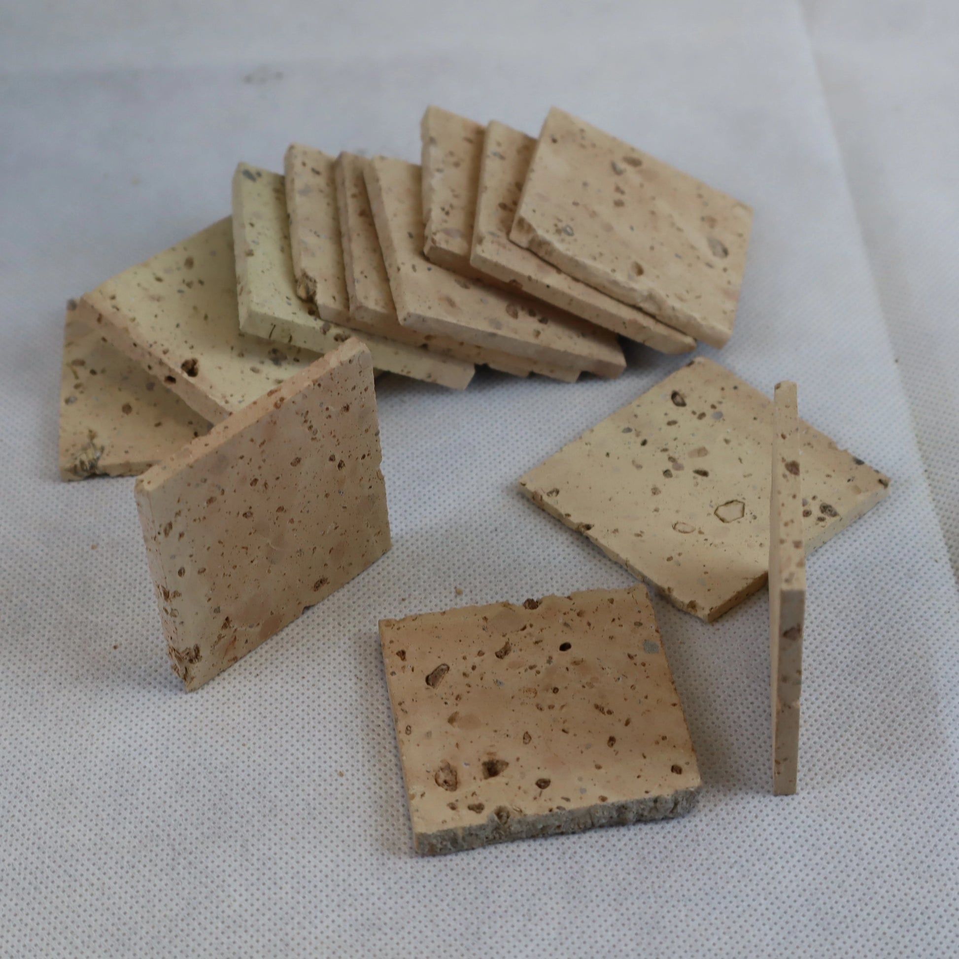 Cotto antico 5x5 cm per cortili, piazze e pavimentazioni
