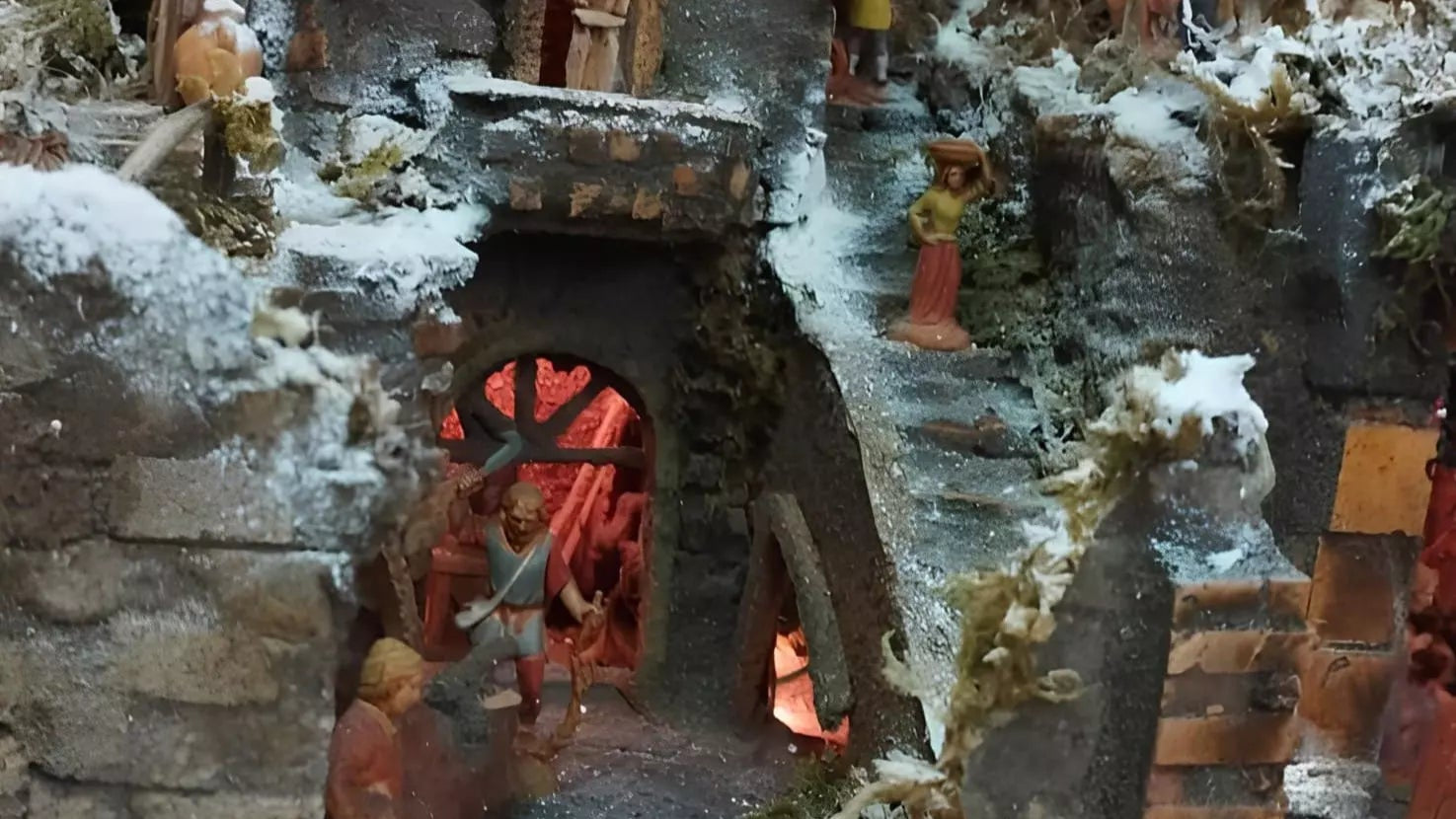 Immagine di un presepe realizzato