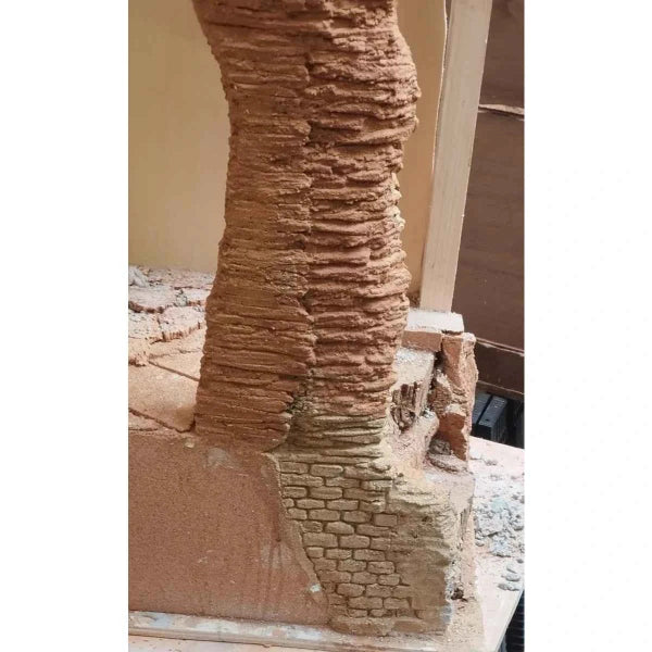 Terracotta in polvere per presepi e diorami dettaglio prodotto