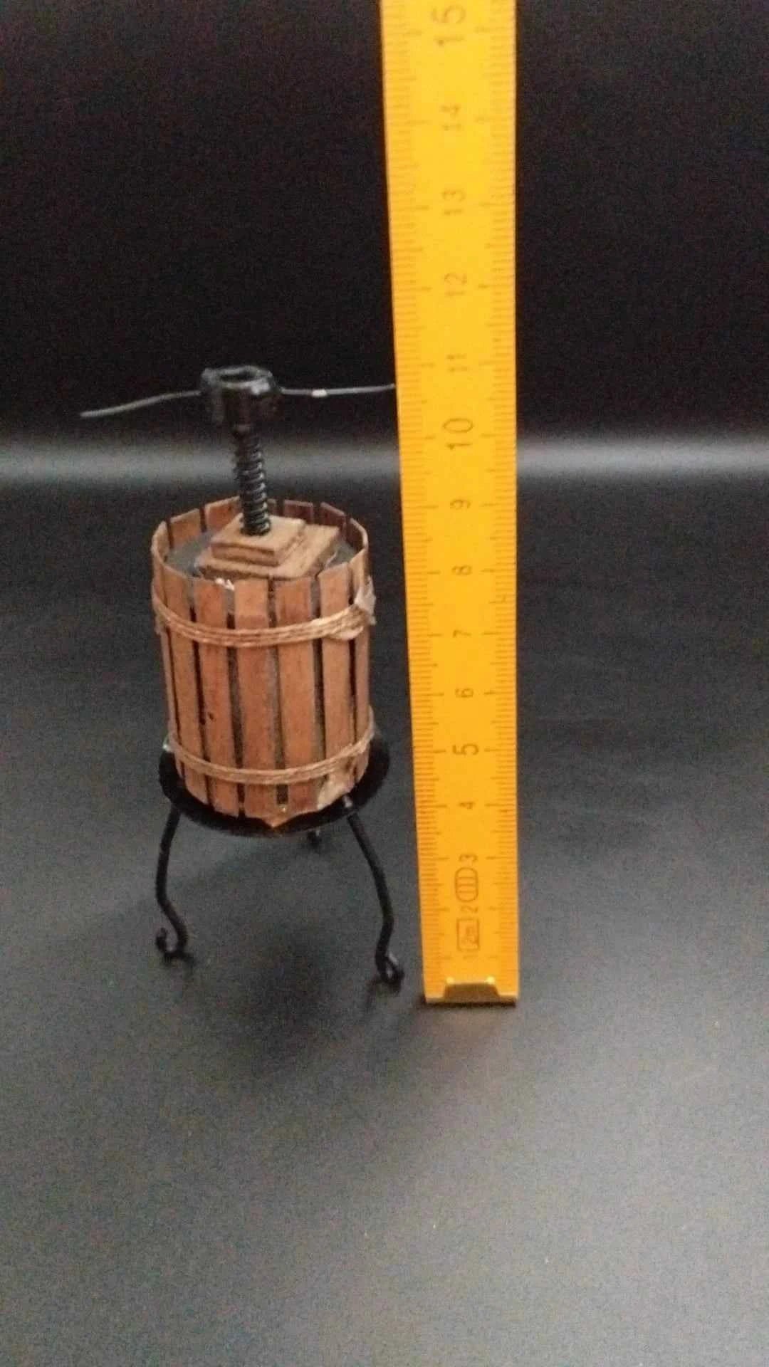 Torchio artigianale in miniatura (varie dimensioni)