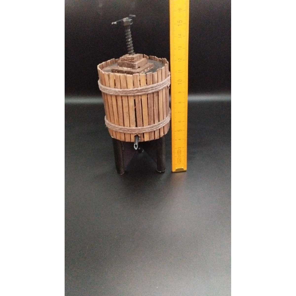 Torchio artigianale in miniatura (varie dimensioni)