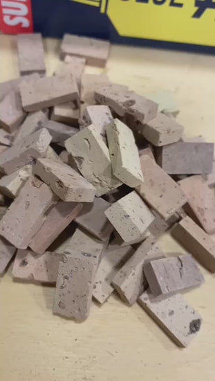 Video dimostrativo assemblaggio rettangoli in cotto antico 2x1 cm.